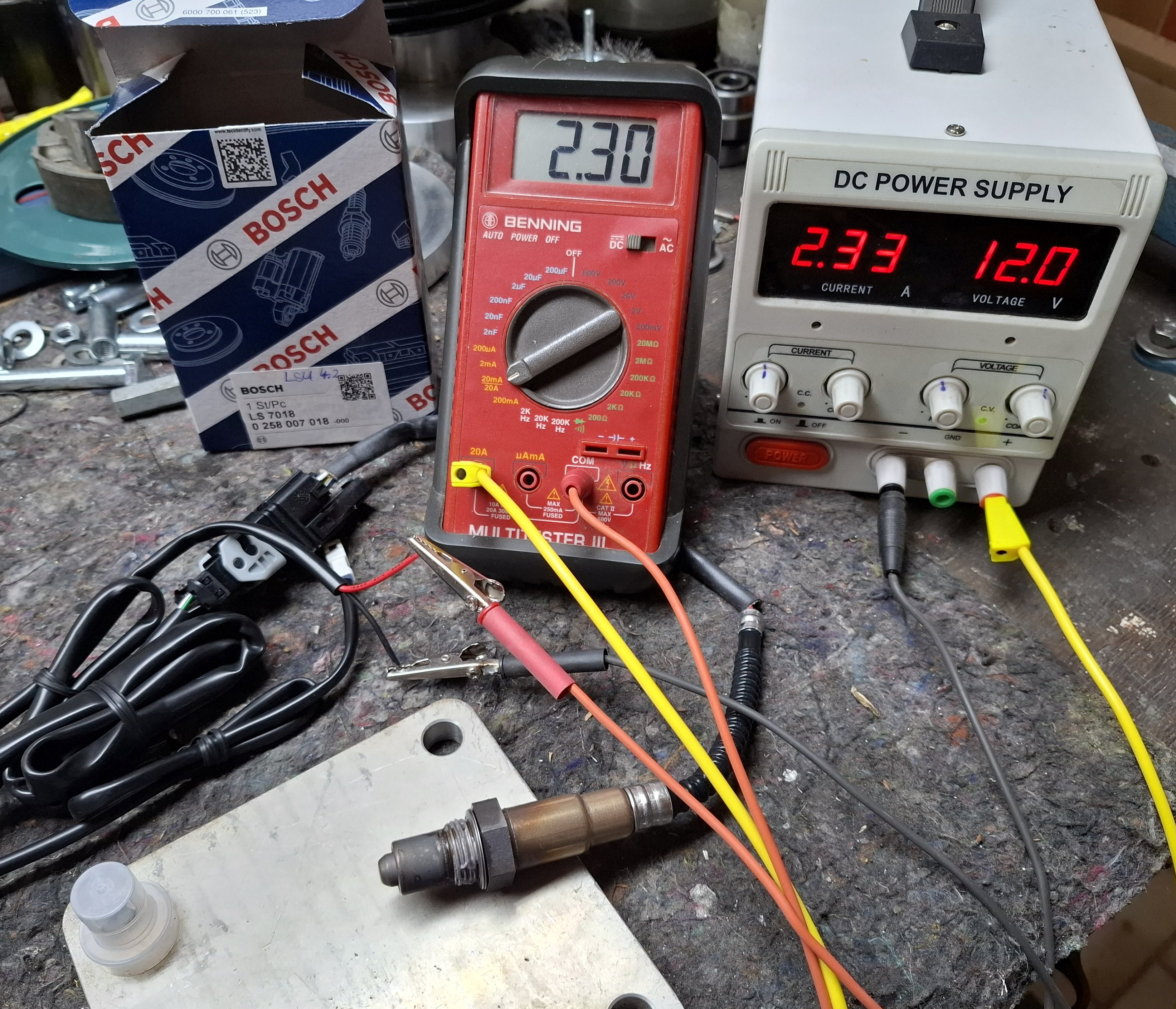 Koso LSU 4.2 Start: 2300mA